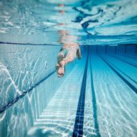 Underwater swimmer